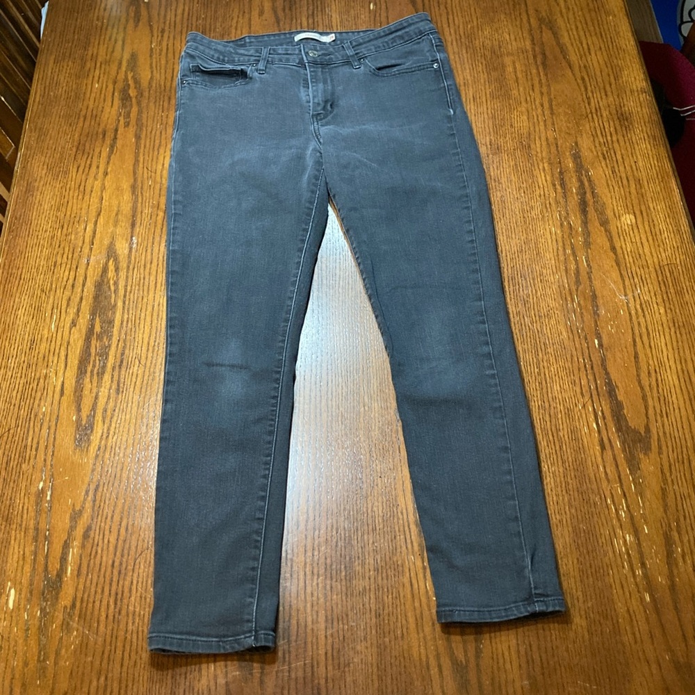 Levi's 711 skinny black